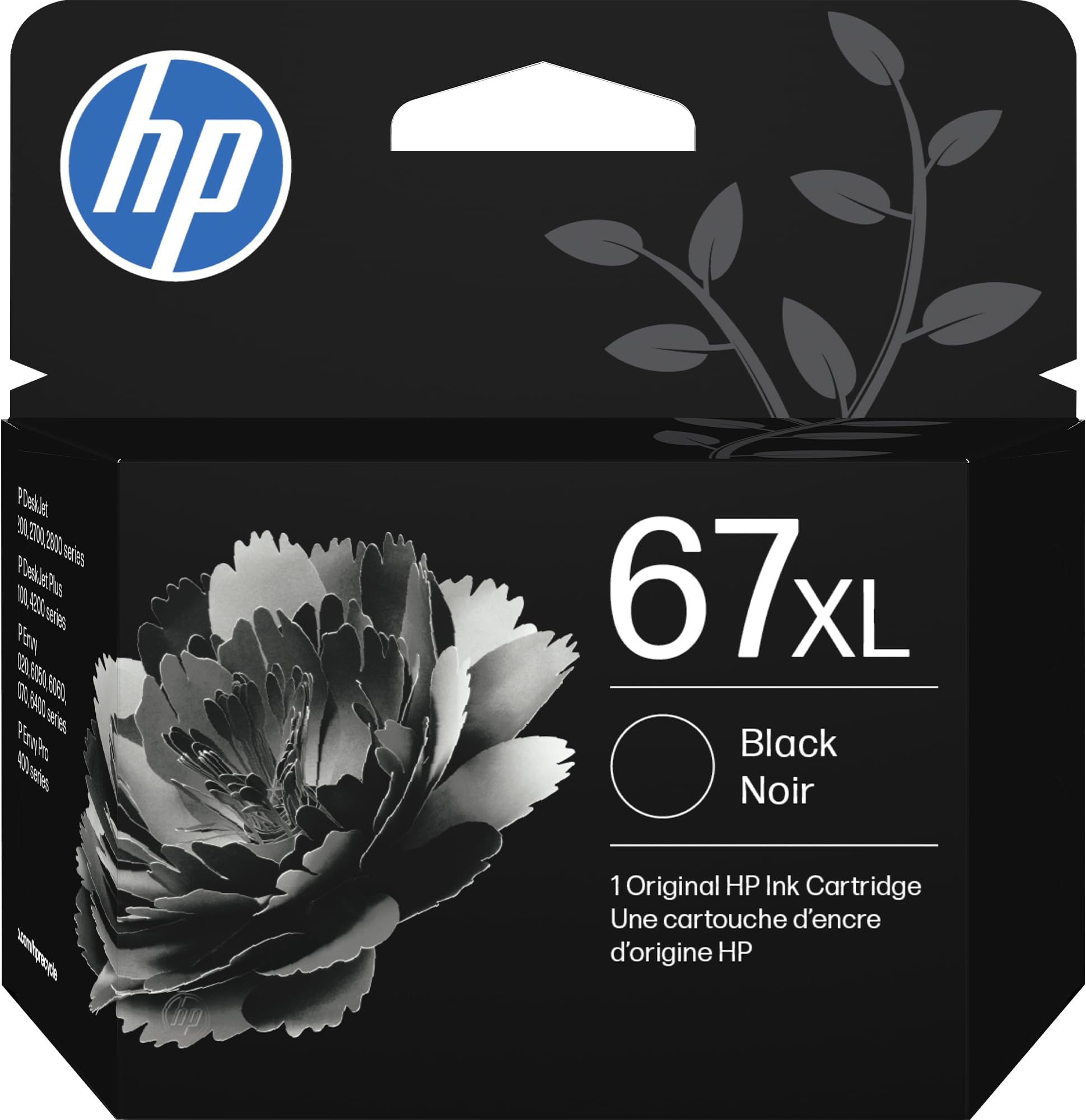 HP 67XL | インクカートリッジ | ブラック | 3YM57AN