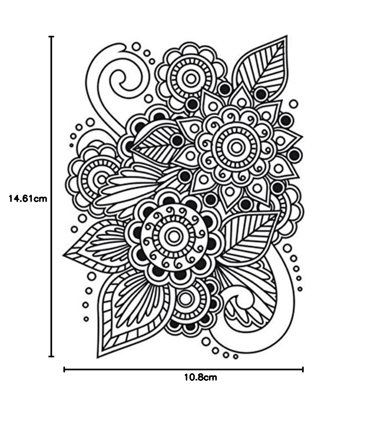 Cartella Per Goffratura Arabesco Darice - 10.8x14.6cm Per Scrapbooking E Biglietti