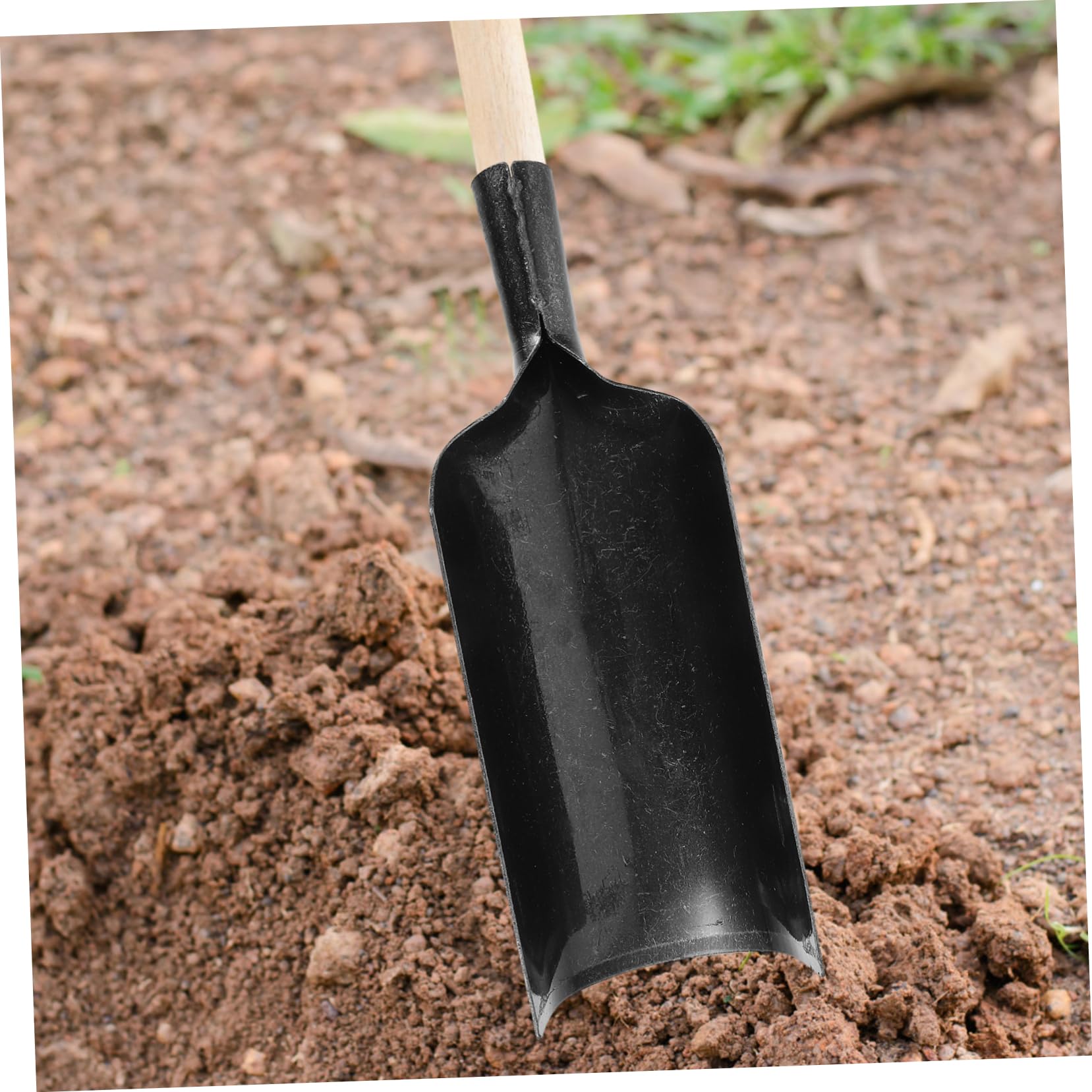 TOYANDONA Pala De Jardín De Metal Pala De Jardín para Jardinería para Uso para Herramientas De Jardinería | Corte de Raíces Metálicas, Herramienta de Jardinería y Huerto, Formato Compacto