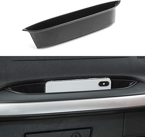 Voodonala for Jeep JK GrabTray Passenger Storage Tray Organizer Grab Handle Box for 2011-2018 Jeep Wrangler JK JKU 2/4-door, Black