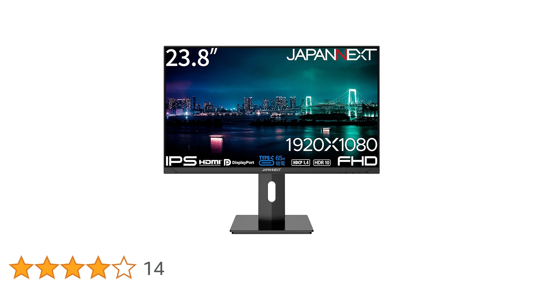 超美品 JAPANNEXT 23.8インチ FHDモニター Type-C充電 Amazon.co.jp: JAPANNEXT 23.8インチ モニター フルHD 1920x1080