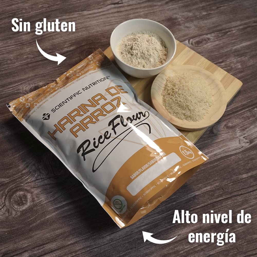 scientiffic Nutrition Farine de riz Gourmet 1.5 kgs TU Tarte au fromage et caramel