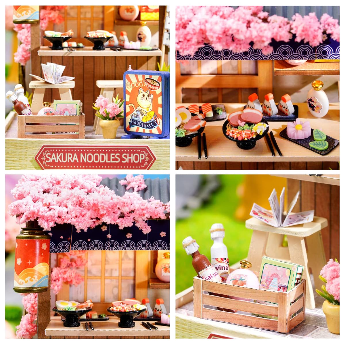 Ieron Kit de casa de muñecas en Miniatura para Hacer uno Mismo, Kits de casa de Ieron Kit de casa de muñecas en Miniatura para Hacer uno Mismo, Kits de casa de