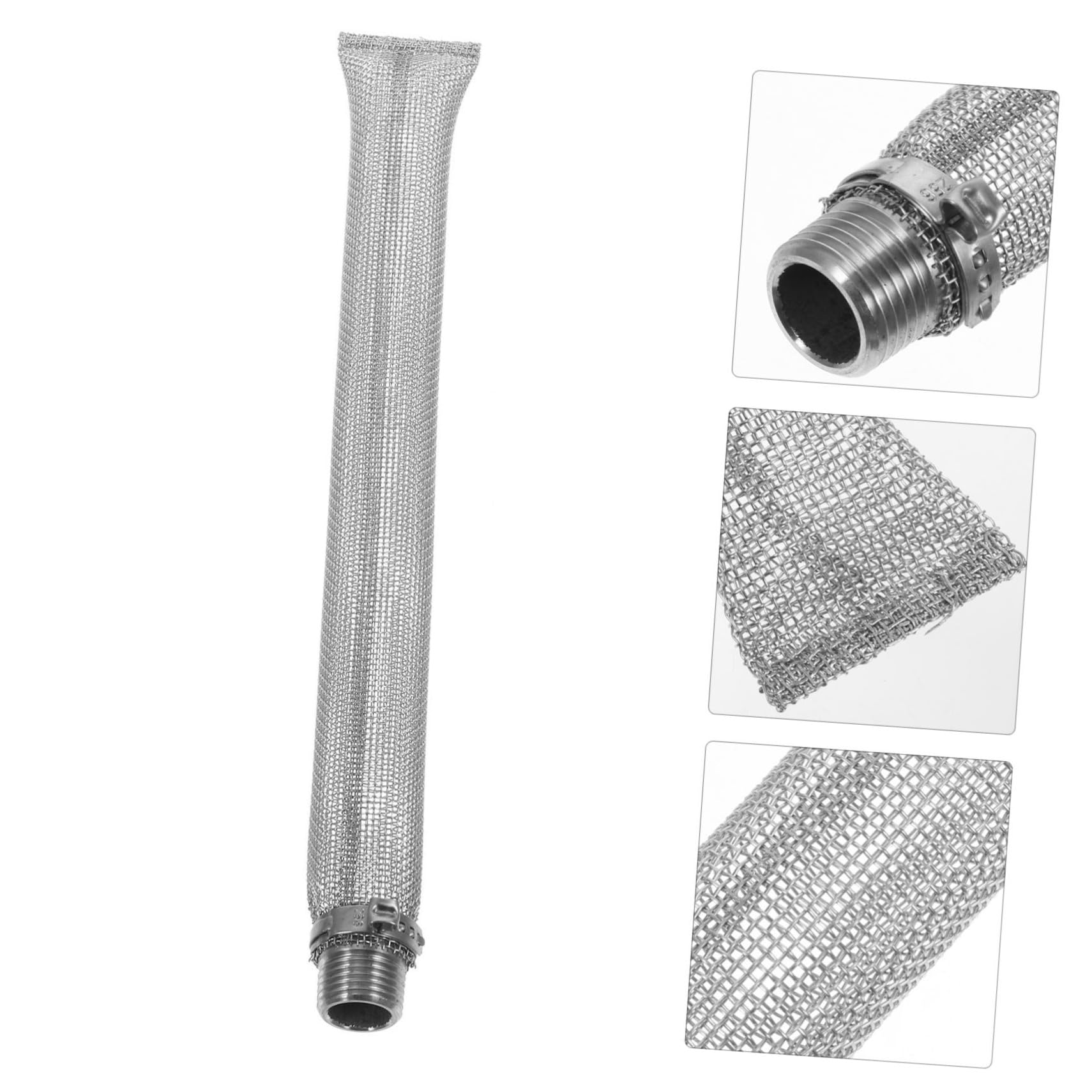 ABOOFAN Stainless Steel Beer Filter Tube for Homebrew Reusable Hop Strainer Mellow Aroma Brewing and Wear Resistant Design for Easy Use Beer Making