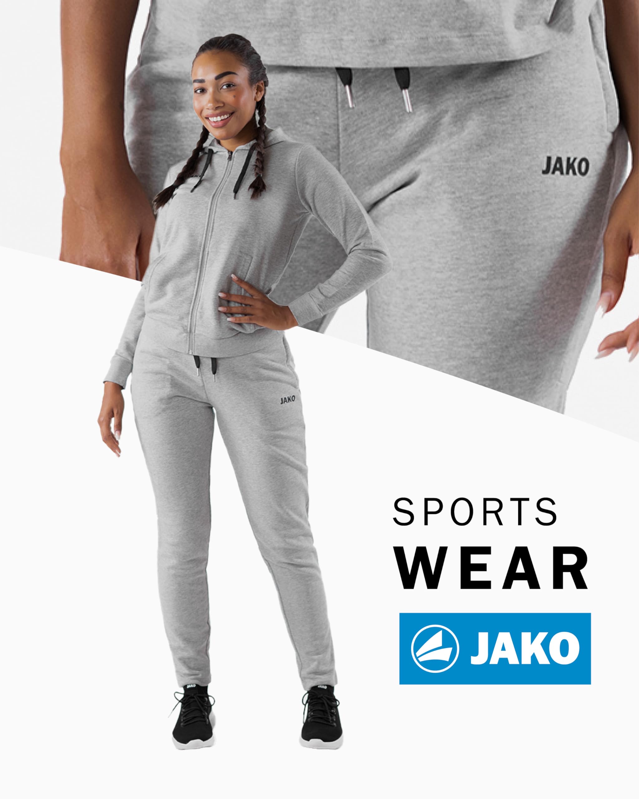 JAKO Base Mujer - Pantalones de Mujer