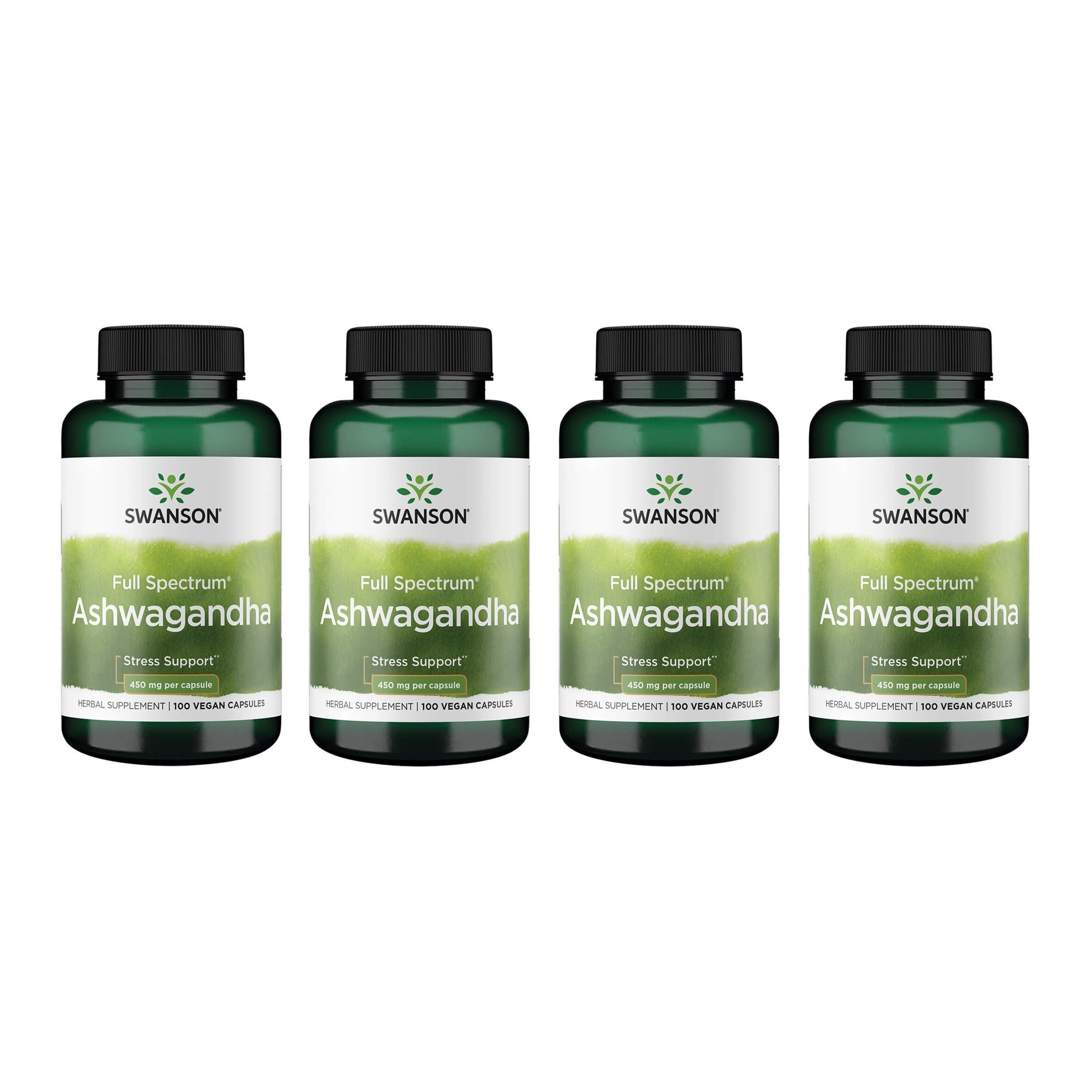 Swanson Full Spectrum Ashwagandha, 450 mg, 100 Vegan Capsules — Amazon image 8