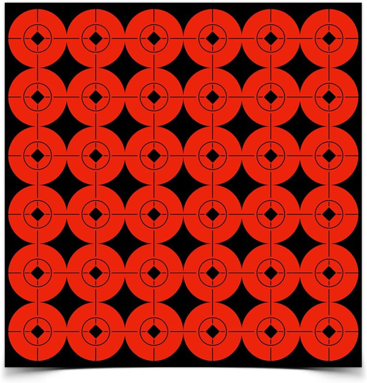 Orange Target Spots to Extend Shooting Target Usage