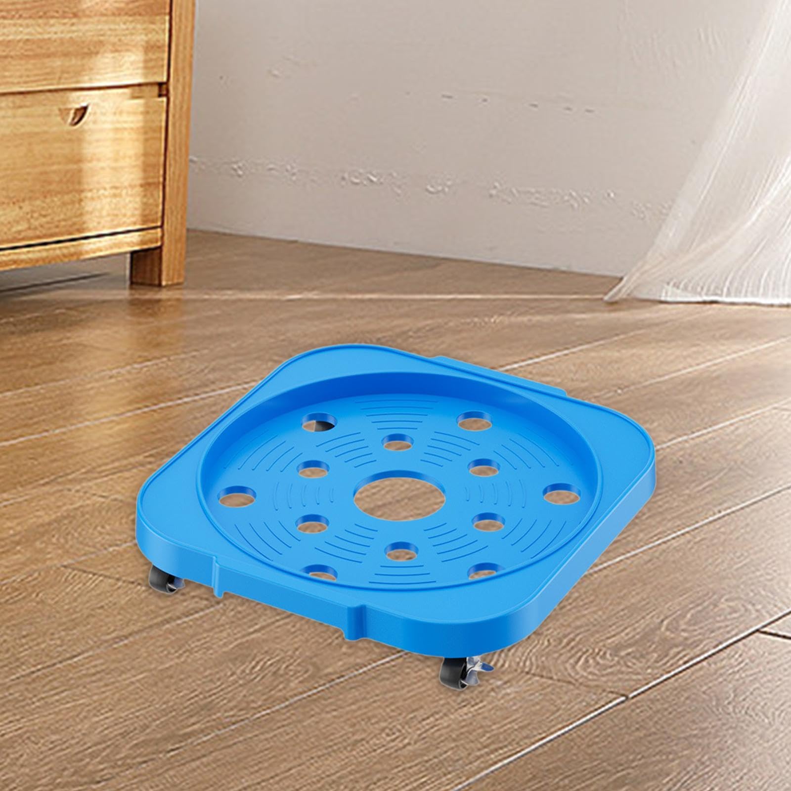 Tragbarer Gasflaschenständer mit Rollen für Den Heimgebrauch, Blau
