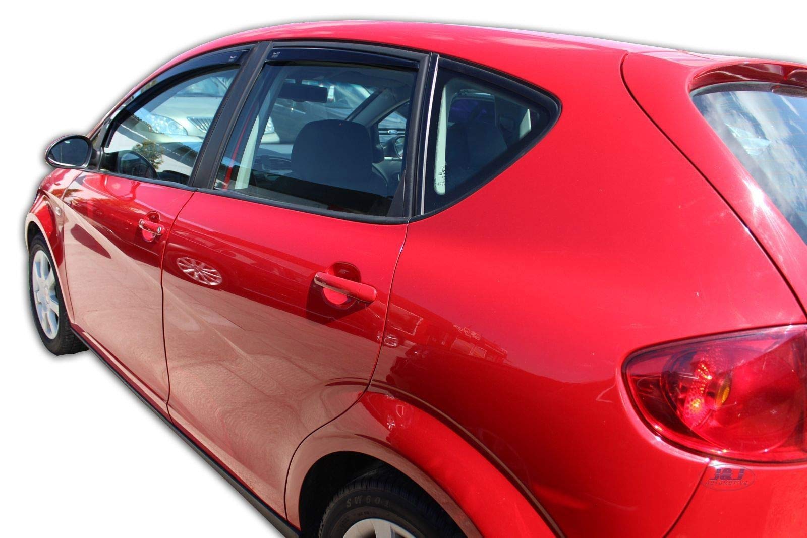 J&J AUTOMOTIVE Derivabrisas para Seat Toledo 5 puerta 2005-2009 4 piezas