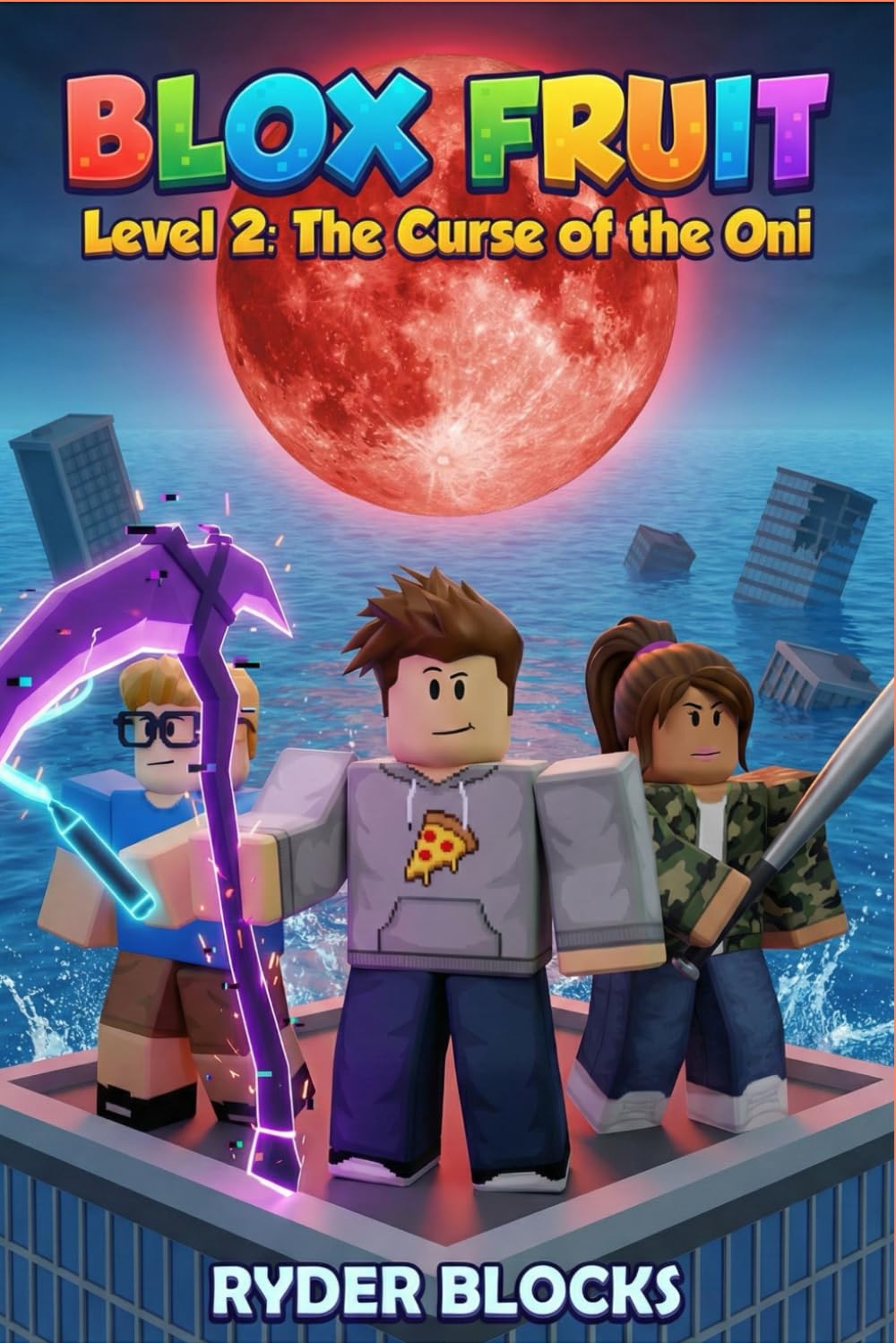 BLOX FRUIT: Level 2: The Curse of the Oni ( An Unofficial Epic Roblox Gaming Adventure for Kids 8-12 )