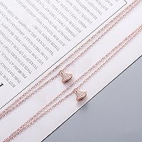 Vista 5 de Jishi 33ft Link Cable Chain Roll 2mm, Rose Gold Chain for Jewelry Making Necklace Earring Bracelet DIY Craft Jewelry Making Findings Supplies, Rose