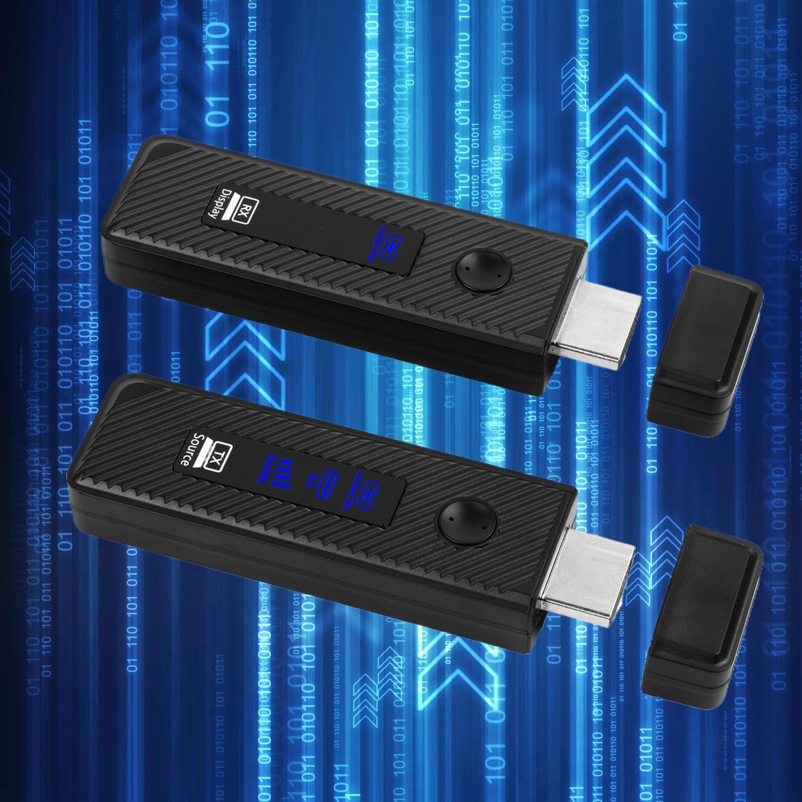 Trasmettitore Ricevitore Video Dispositivo Streaming Video Wireless | di Trasmissione Sostiene Proiettori Monitor Computer Portatili