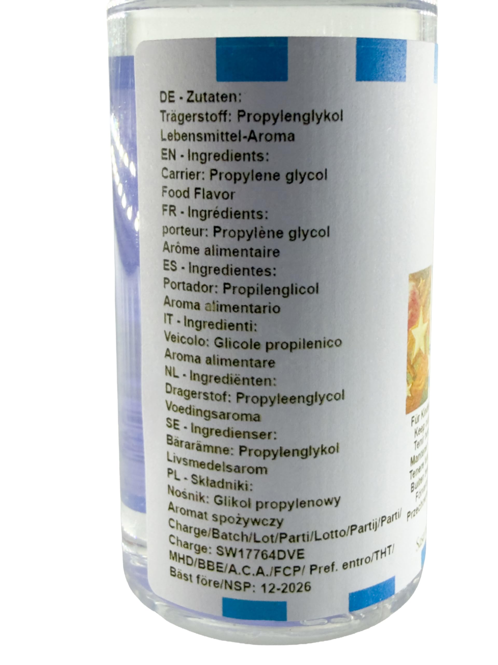 SweetStar – wata cukrowa gwiazdka cynamonowa aromat koncentrat – Wegański – Sasami – 100ml