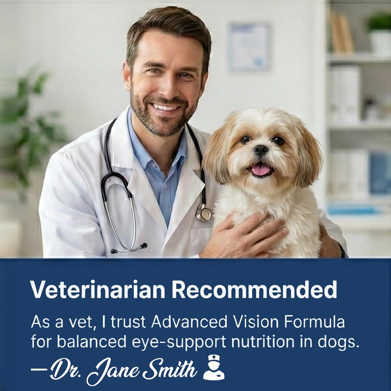 ITECFREELY Advanced Vision Formula for Dogs - Support Ocular Health & Retinal Function in Senior Dogs, Oral Liquid with Lutein Zeaxanthin Astaxanthin