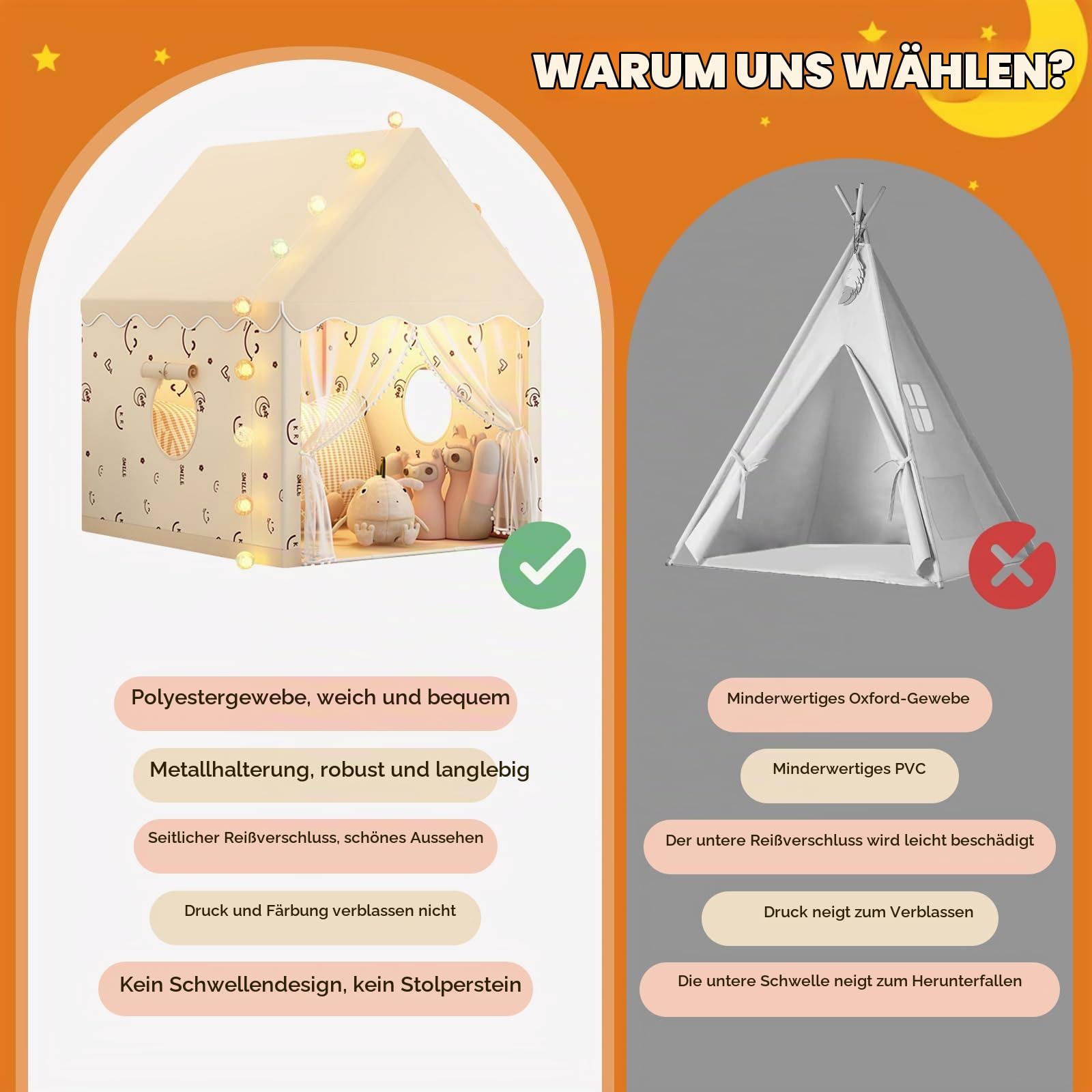 Ergocar Kinderzelt Innenräume Im Freien Game House Castle Mit Matte Ball Light Cloud Butterfly Geeignet Für Kleinkinder Jungen Und Mädchen