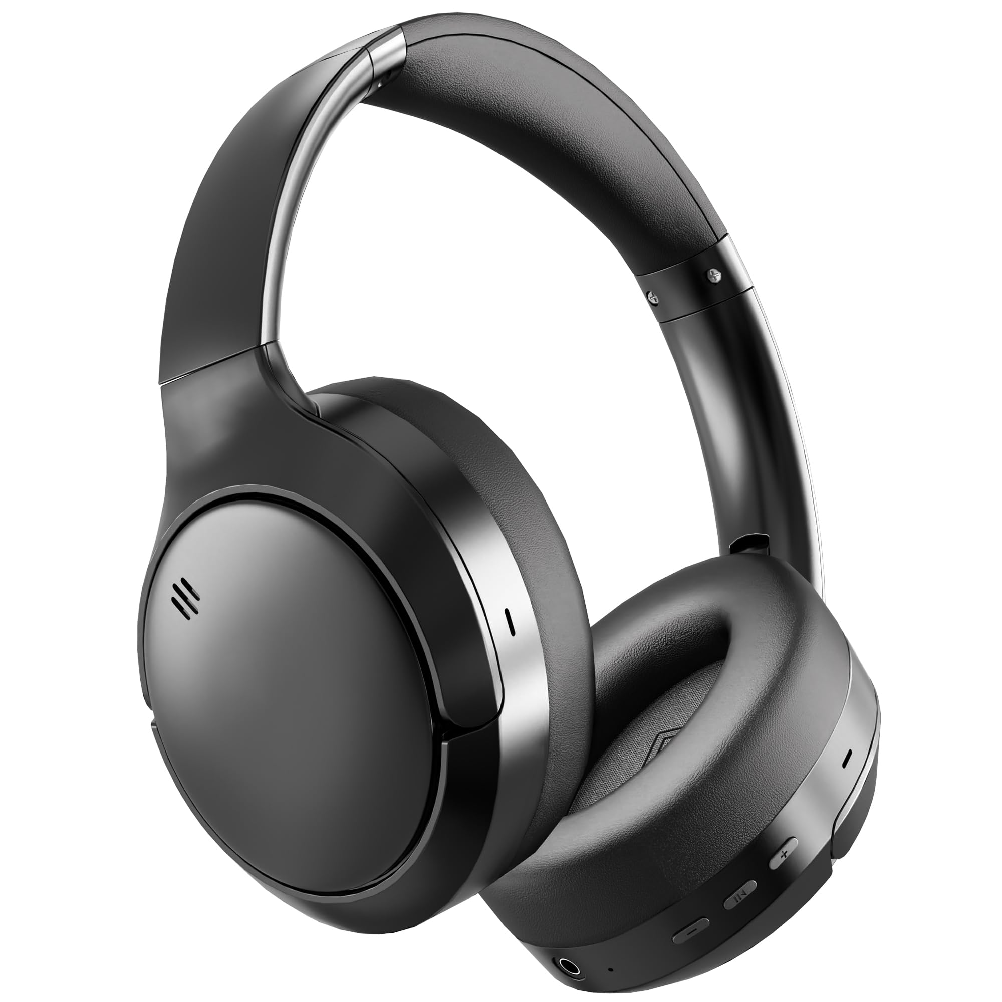 Bluetooth 6.0 Noise Cancelling Headphones with Low Latency Game Mode