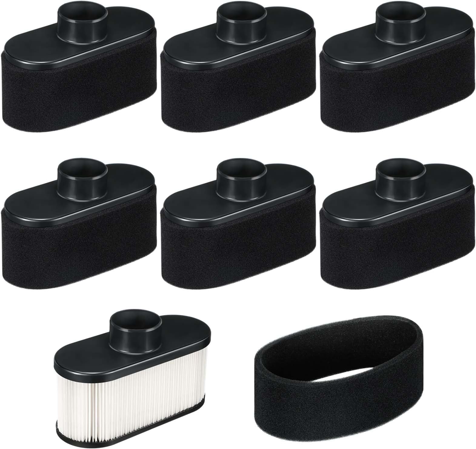 Gisafai 6 Pcs 11013-7047 11013-0752 11013-0726 Air Filter with Pre Filter 11013-7046 Compatible with Kawasaki FR651V FR691V FR730V FS481V FS541V FS600V FS651V FS691V 4 Cycle Engine Lawn Mower
