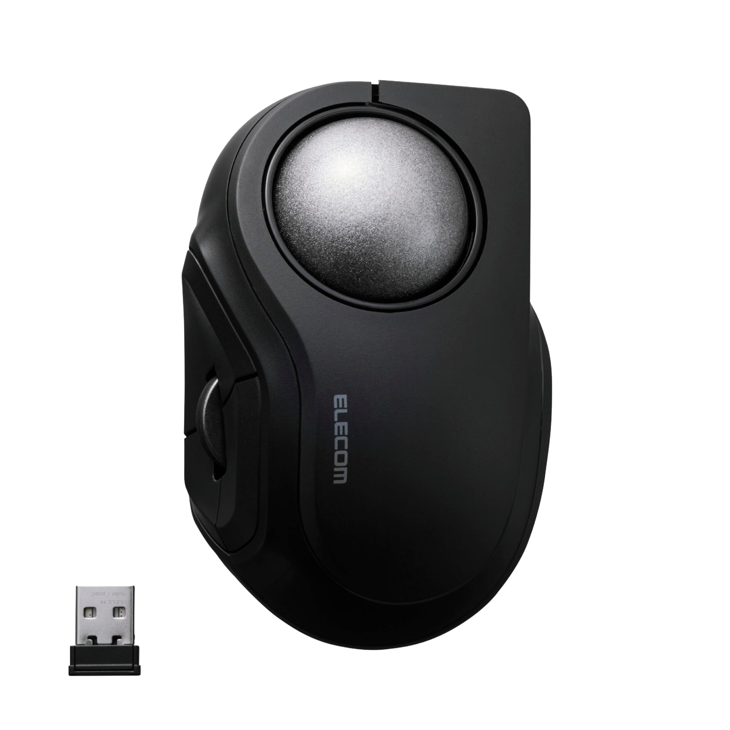 Amazon.co.jp: エレコム トラックボールマウス bitra 静音 人差し指