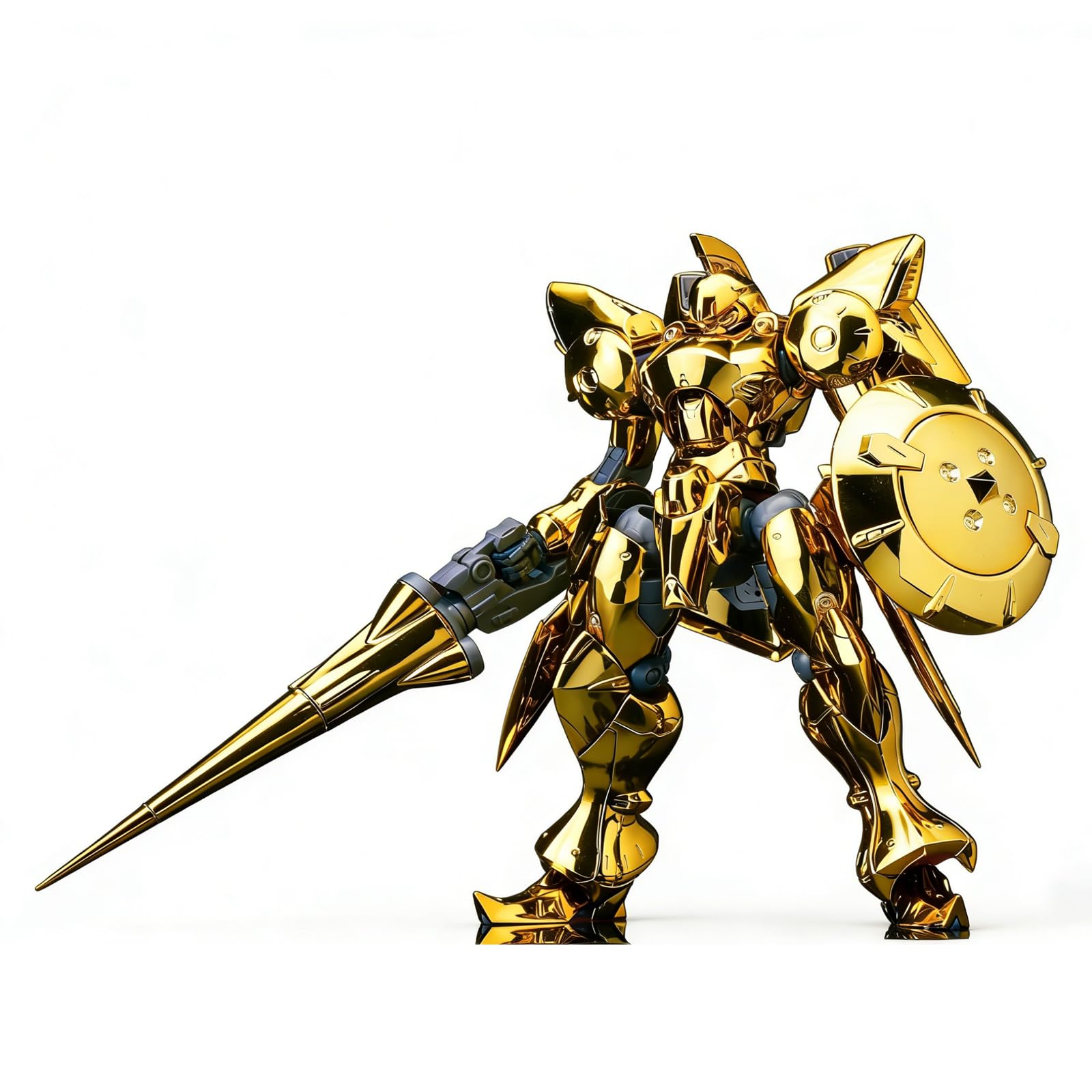GWTCTOY 1:144 Plastikmodell-Actionfiguren-Bausatz, Knight Aktal, 14 cm Mecha-Modell, einfach zu montieren