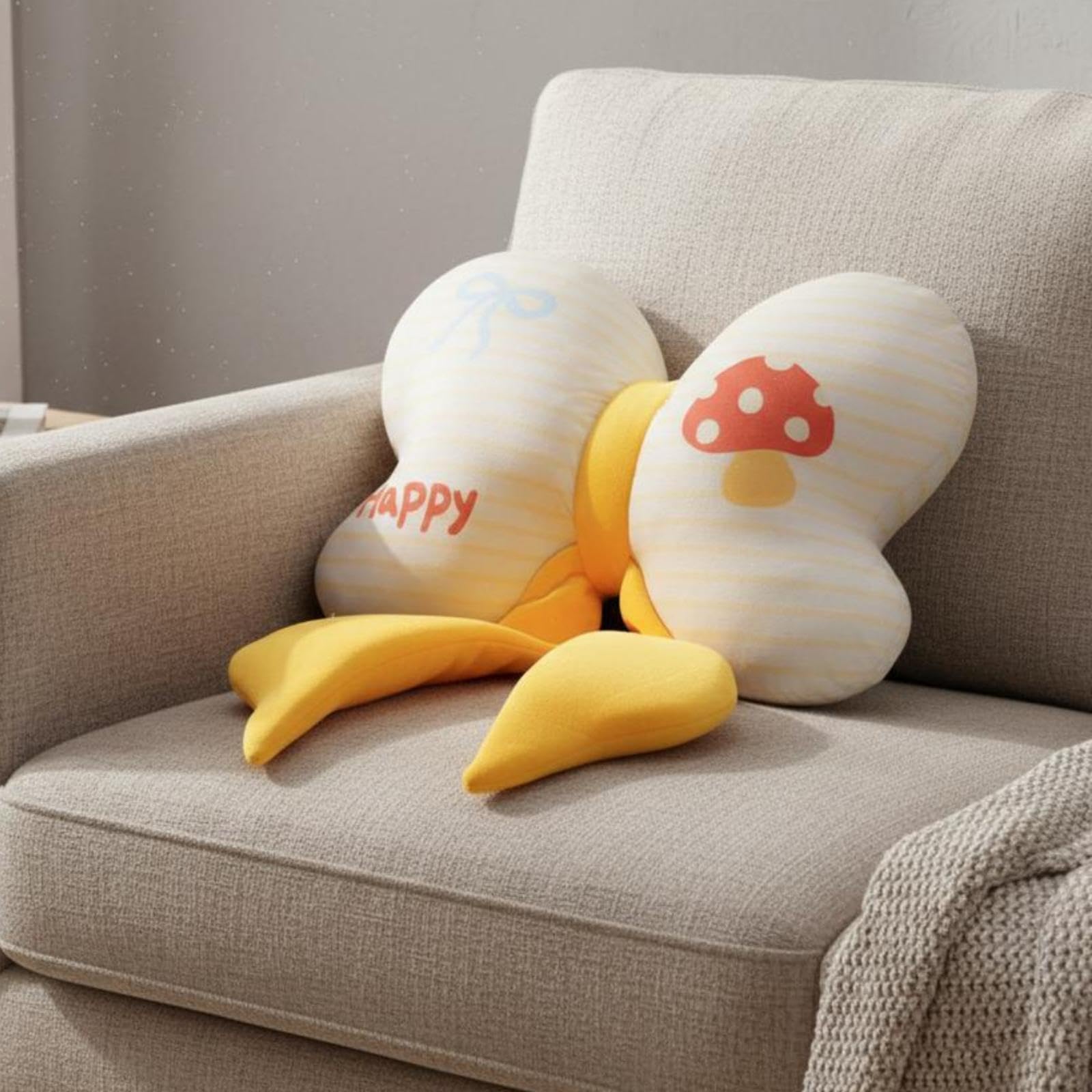 Buy SHOPORA Butterfly Shaped Throw Softly Cushioned Textile