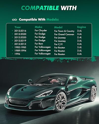 Miniatura 5 de SCITOO Juego de pastillas de freno de cerámica traseras D1596 para Chrysler Town & Country 12-16, Dodge Grand Caravan 12-19, Dodge Journey