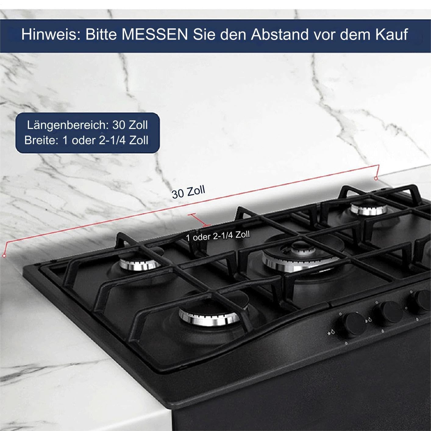 Herd Spalt Abdichtung Edelstahl Kochfeld Schutzleiste | Wasserdichter Seiten Spaltfüller Für Küchenherd, Arbeitsplatte, Haushaltsgeräte, Schrank, Geschirrspüler, Mikrowelle,