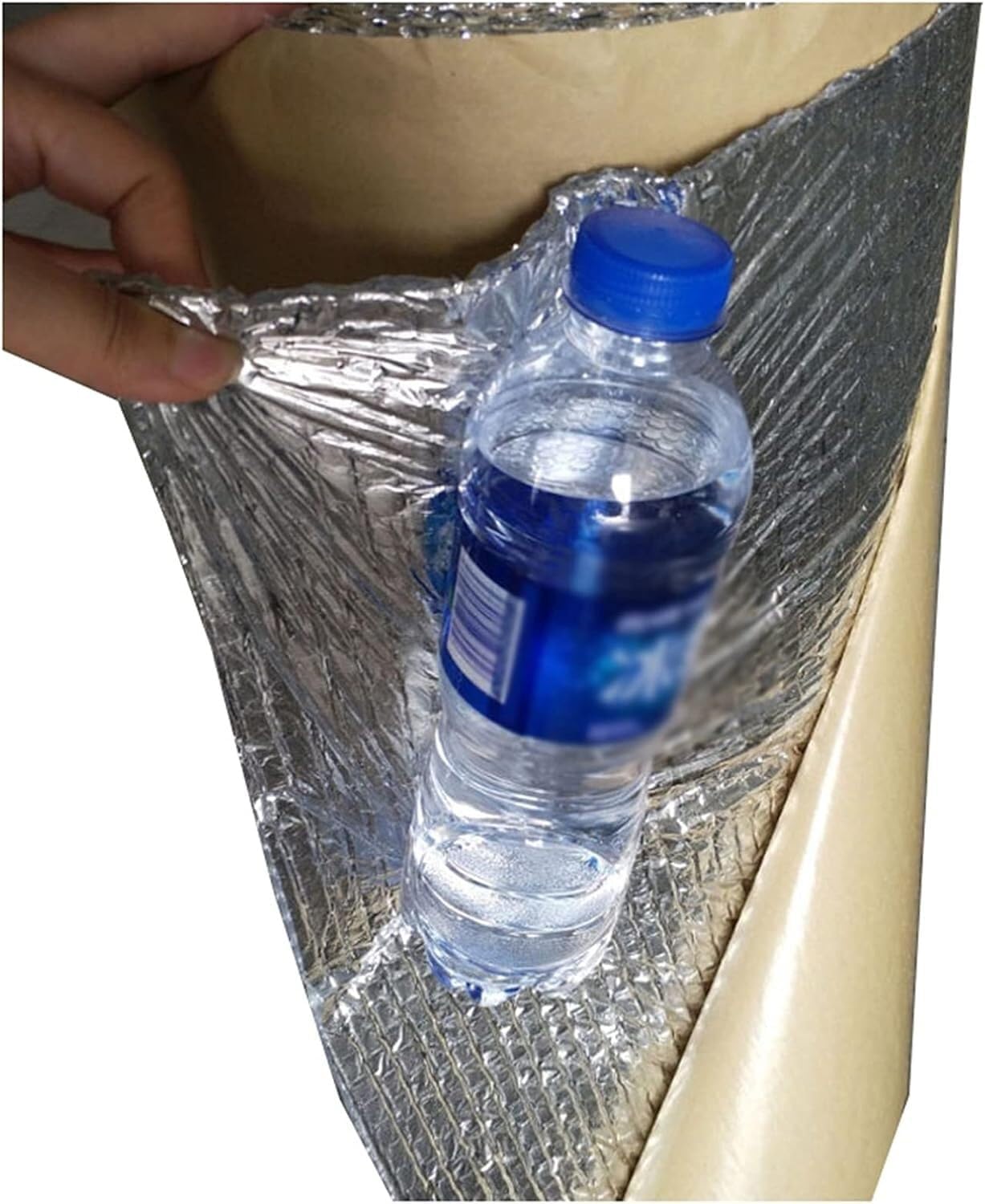 Bubble Insulation Foil, Waterproof Foil Film, Heat and Moisture Barrier for Floors, Sheds and Caravans(2.5m)