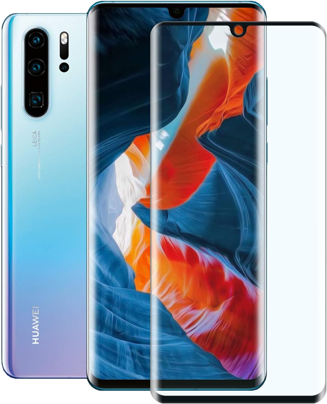 SCL Screen Protector Compatible for Huawei P30 Pro Screen Protector, Huawei P30 Pro Tempered Glass ,(1-Pack),Anti-Scratch, Anti-Fingerprint