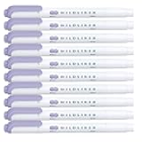 ZEBRA MILDLINER Highlighter pen markers, Mild Violet (WKT7-MVI) x10
