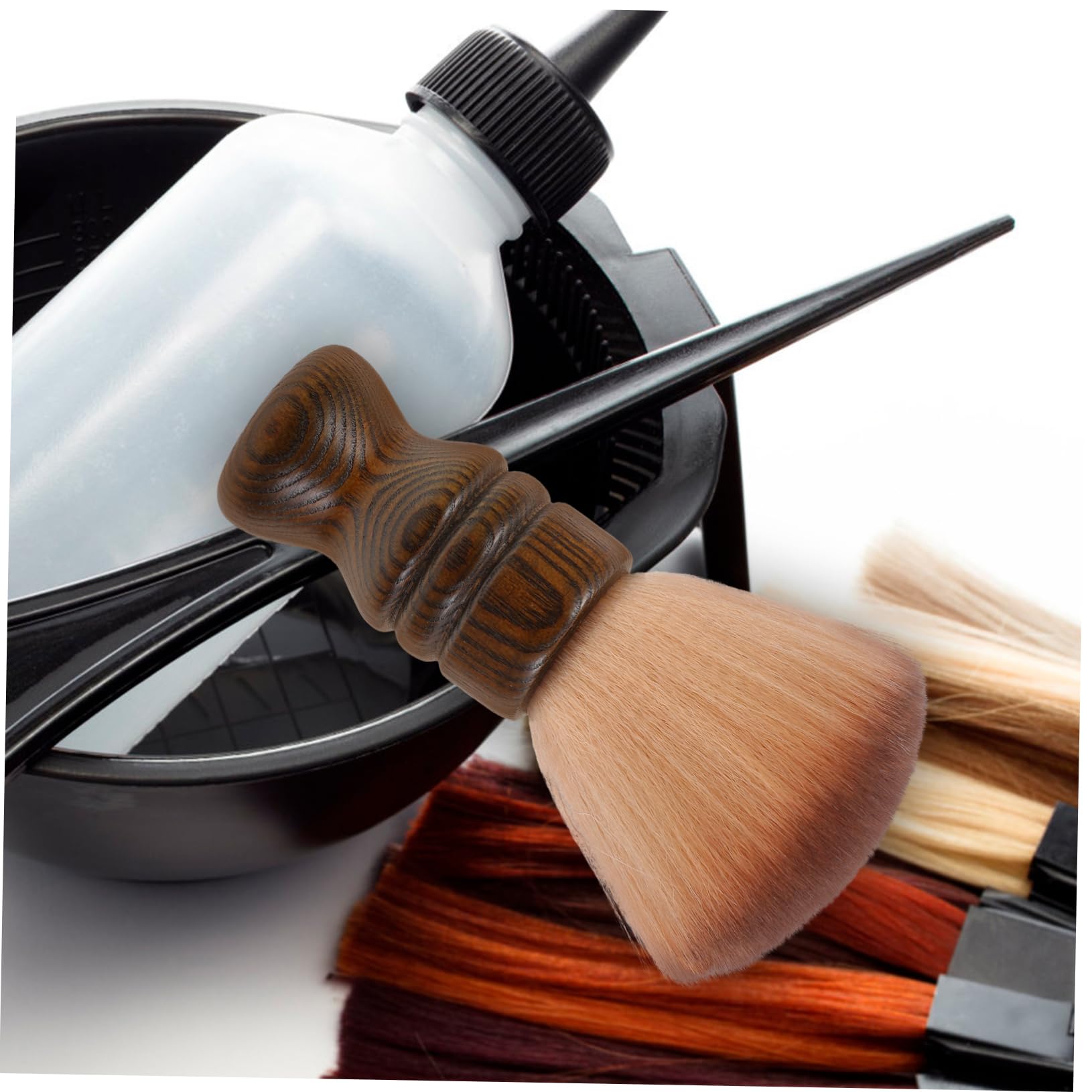 3stücke Bristle Brush Mit Holzgriff Professionelle Haar Und Bartpflegebürste Für Friseure Für Haarschnitt Und Reinigung Von Gesichtshaaren Tragbar Und Sanft Zur Haut