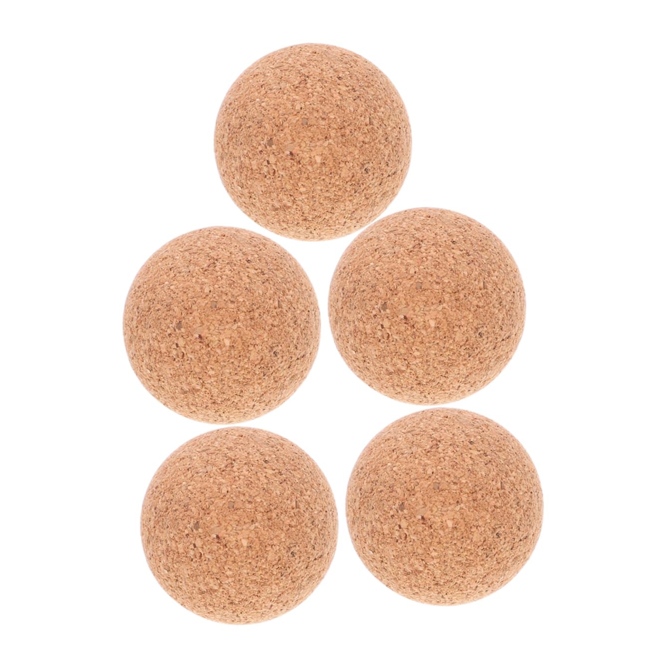 TOYANDONA 25piezas Balones De Madera para Futbolín De Corcho Reemplazables Accesorios Portátiles para Interiores