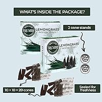 Vista 287 de TRUMIRI Copal Incense Cones - Total 20 Cone Incense - Dual Pack of 10 Insence Cones - Incense Cones Scented - Cone Incense Scents - Insense Cones