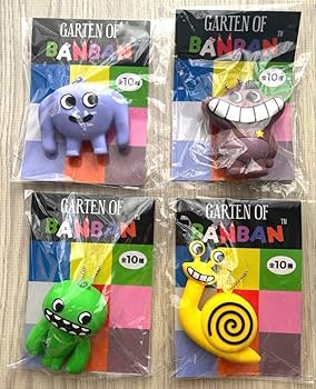 GARTEN OF BANBAN 立体ラバーマスコット 全10種 ドウシシャ プライズ！【公式】🌕 on X: 