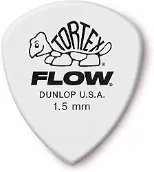 Palhetas para guitarra Jim Dunlop Tortex Flow Standard 558P1.50, 1,5 mm