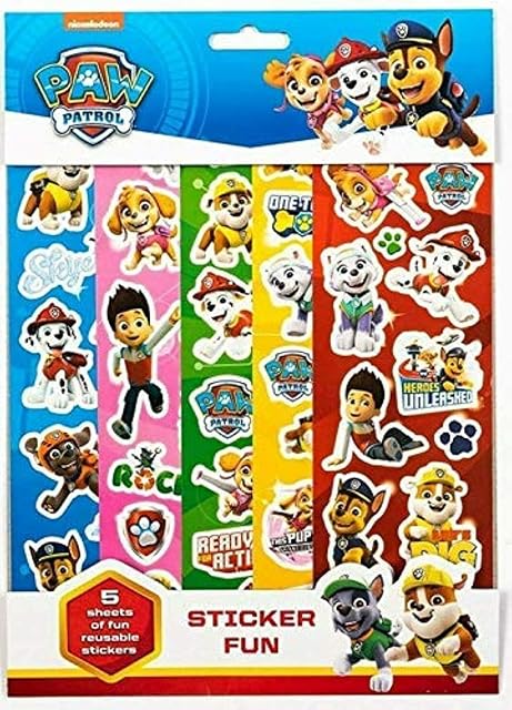 Alligator Paw Patrol - A4 Sticker Fun