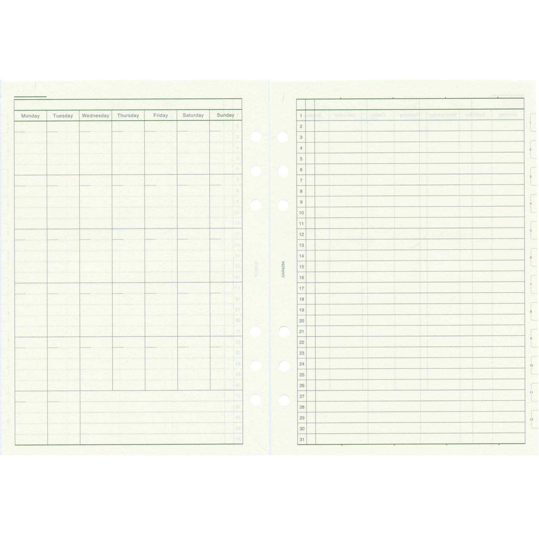 Saving リフィル ロミロミ♡ Amazon.co.jp: ダ・ヴィンチ A5 システム手帳リフィル フリー