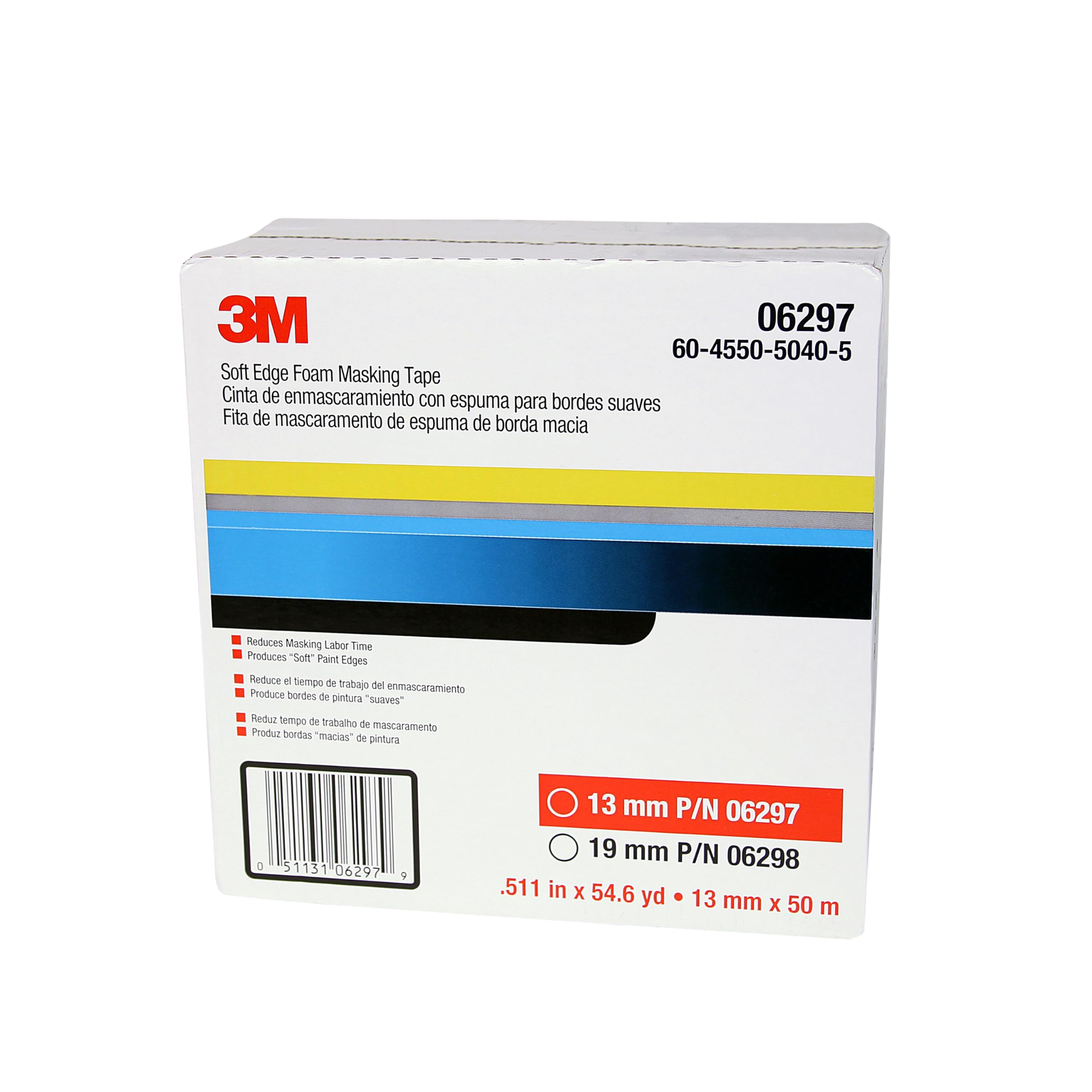 3 m bordo morbido schiuma nastro adesivo, 06297