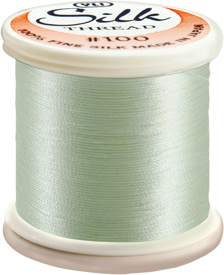 YLI 20210-262 100wt T-12 Silk Thread, 200m, Green