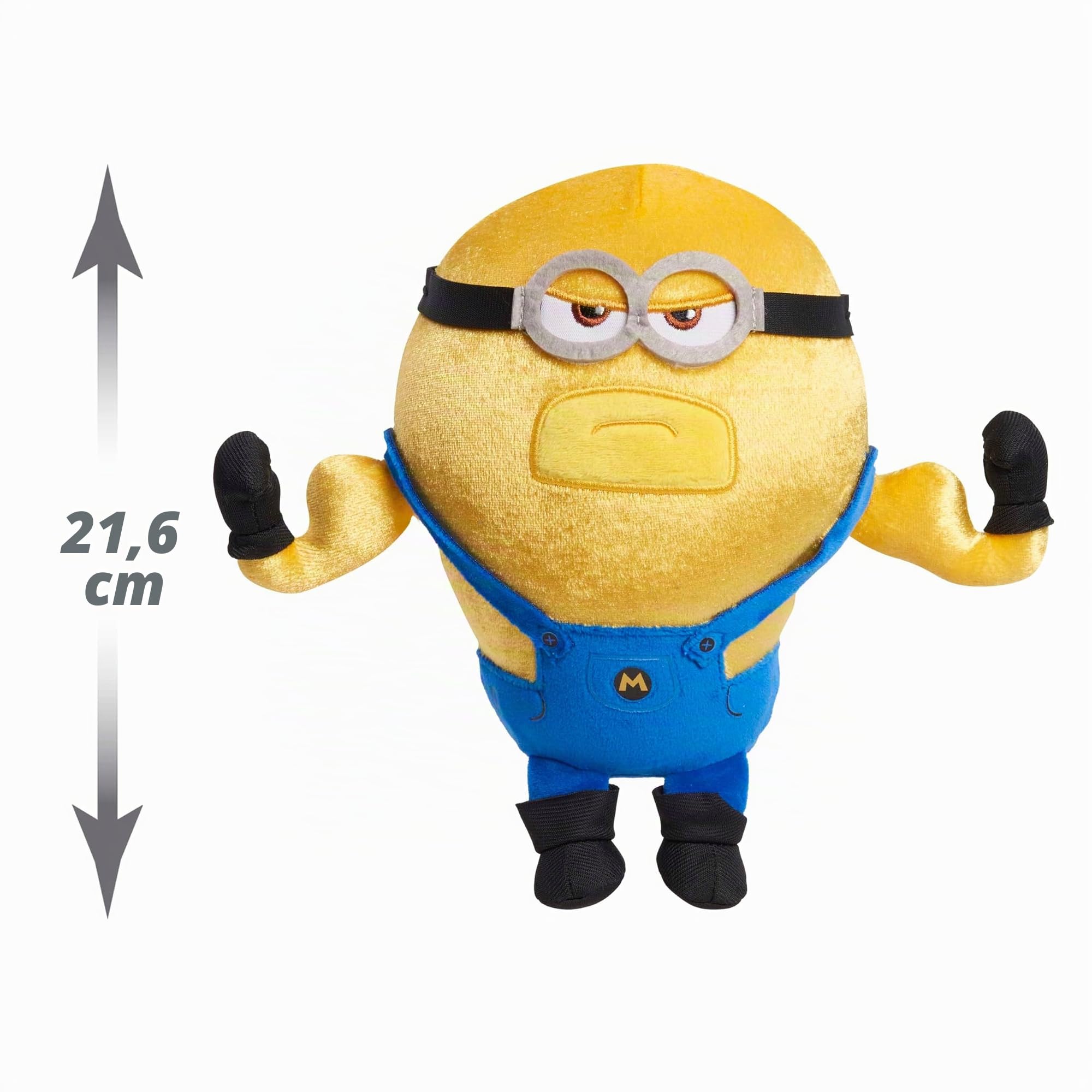 Minions Just Play - Peluche di Cattivissimo Me 4 Mega Dave, giocattolo per bambini dai 3 anni in su