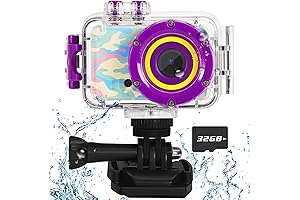 Playful Sea Adventures: Luoba Underwater Camera for Kids
