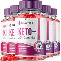 Vista 1 de Paquete de 5 gomitas Keto Drops ACV, Ketodrops Keto ACV Gummies Advanced Weight Loss 525 MG Kelly Clarkson, Keto Drop Keto ACV Ketosis Suplemento