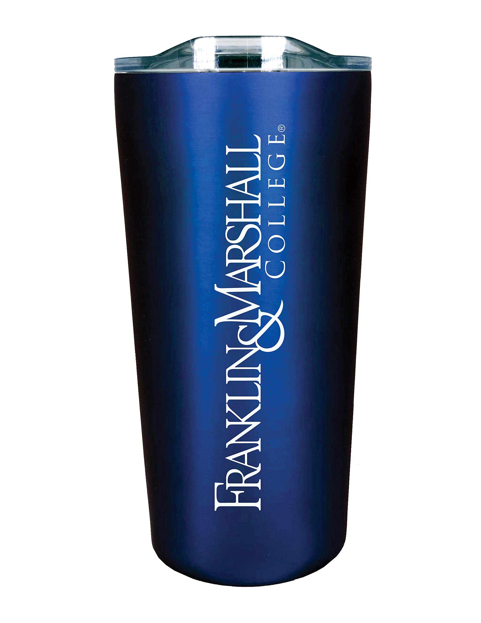 Franklin & Marshall Double Walled Soft Touch Tumbler, Design-1 - Blue