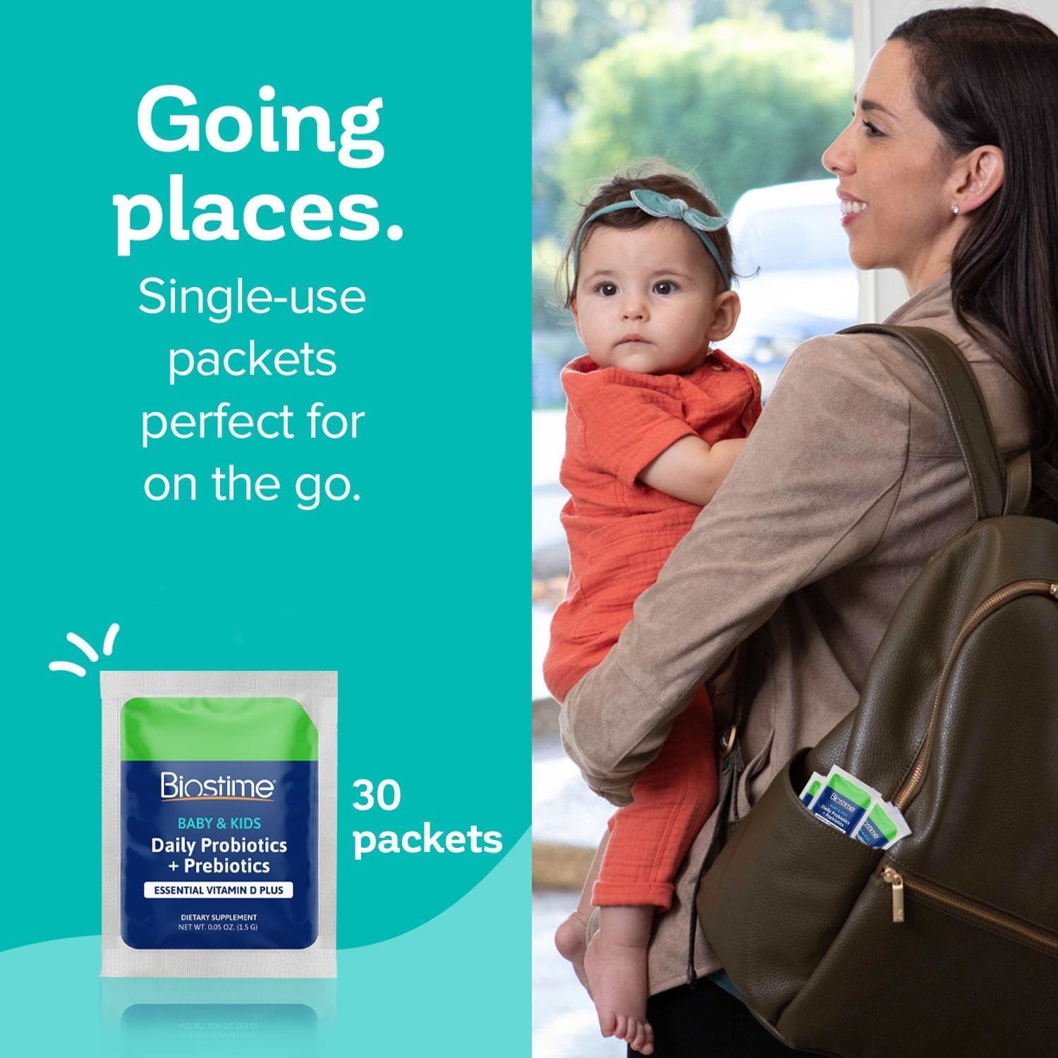 Biostime Infant Baby Toddler Kids Probiotic & Prebiotic with Vitamin D | Baby Probiotic Powder | Kids Immune Support | Constipation Relief for Babies * | Supports Digestion, Gas Relief | 28 Packets - Image 8