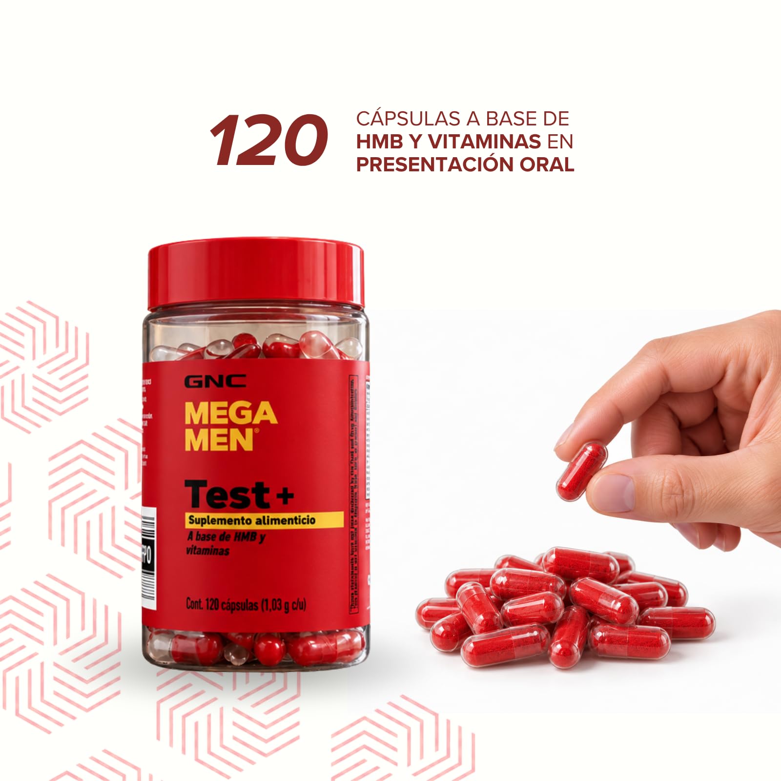GNC Mega Men Ultra Testosterone, Free & Total Test Booster, 120 Count — Amazon image 5