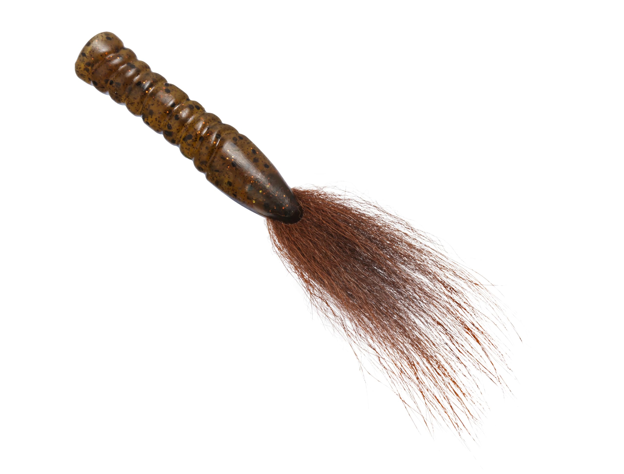 Rabid Baits Fox Tail Soft Plastic Bait, Ned Rig Bait for Freshwater & Saltwater Fishing, Ideal for Ned Head, Mud Puppy, 3" (6 Baits)