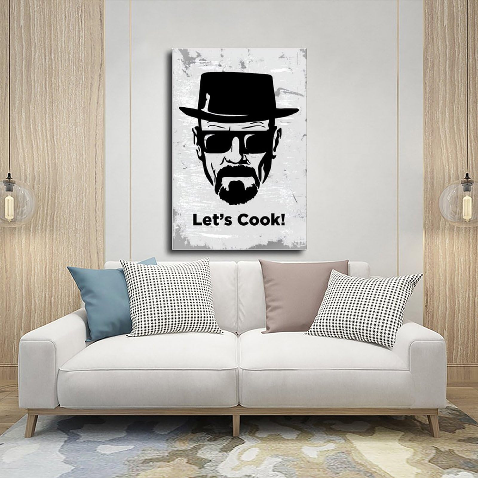 Poster Mural Toile Décorative – 30 X 45 Cm – Art Moderne Abstrait – Pour Chambre Salon Bureau – Impression Haute Qualité