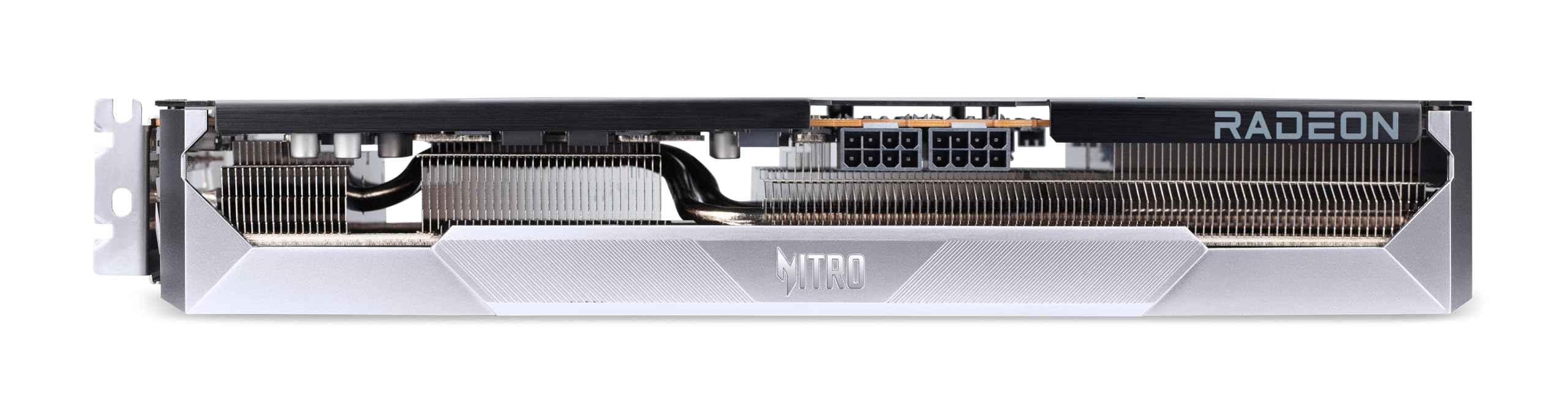 Acer Nitro Radeon RX 9070 OC - AMD Grafikkarte (16 GDDR6, 256 Bit, PCIe 5.0 x16, 1x HDMI 2.1a 3X DP 2.1) 3X Nitro FrostBlade, 2x8 pin, Slot Space: 2.5