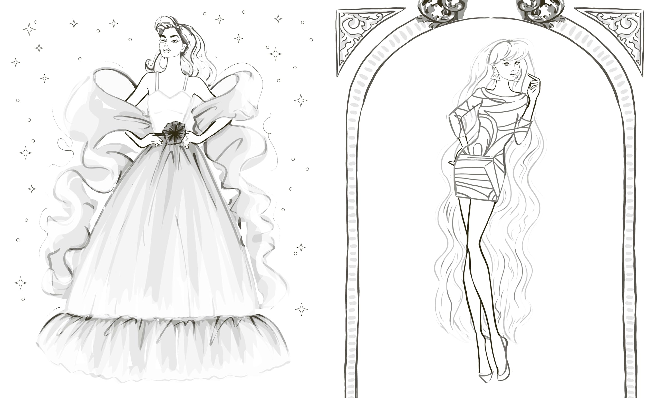 Barbie: Luxe Colouring