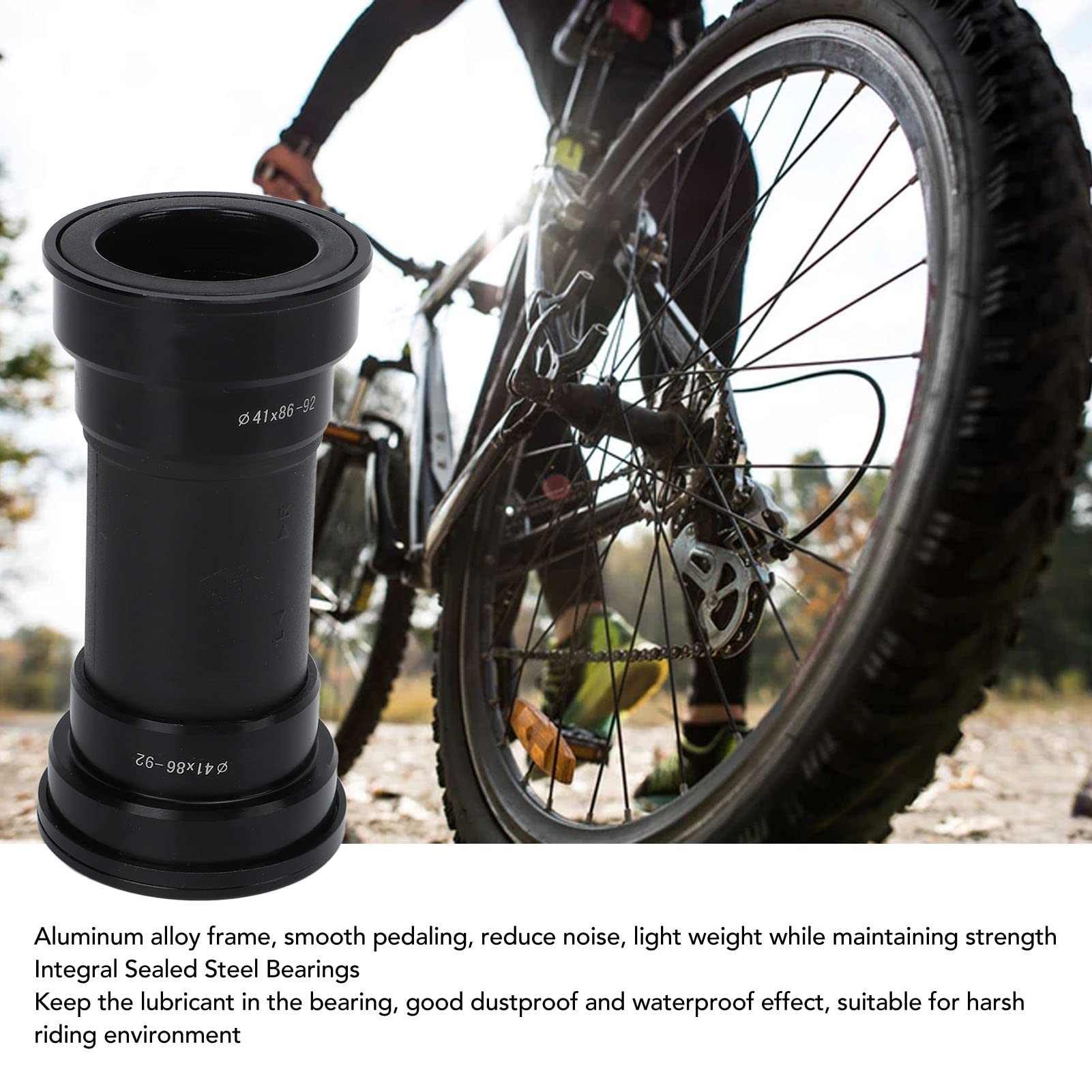 Enduro Bb92 Bottom Brackets Threaded BSA 68mm/73mm | 41mm BB89.5/BB92 Press  Fit Bottom Brackets BB Mtb Bottom Bracket