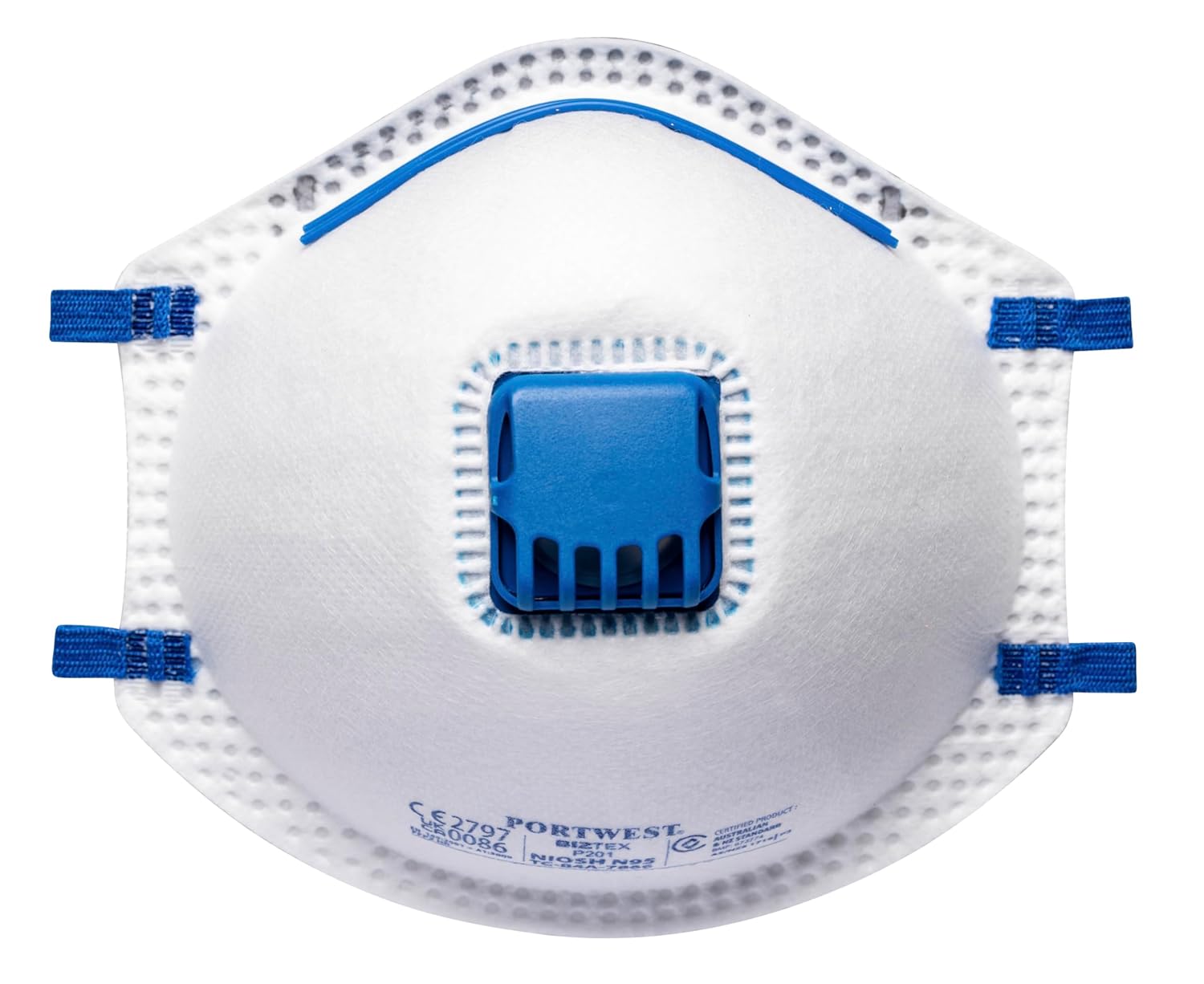 Mascherina Antipolvere FFP2 Con Valvola Portwest - Bianca, Confortevole E Pratica - Foto 11